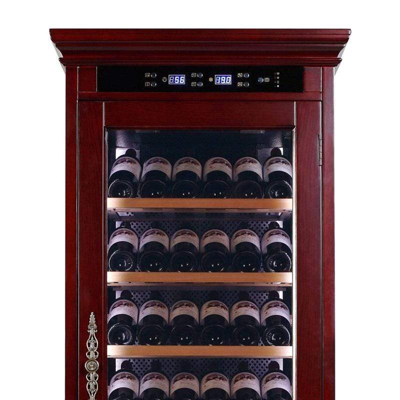 The Rochester Cherry Wood Wine Cooler Cabinet Your Elegant Bar