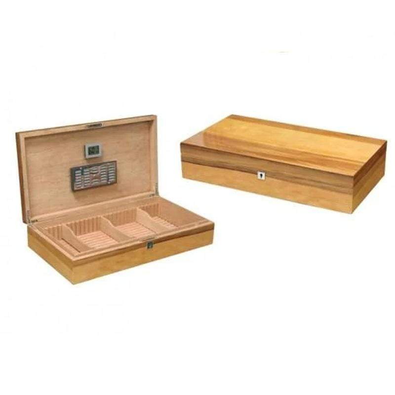 Montgomery Lacquer Studded Humidor Gift Set - Your Elegant Bar